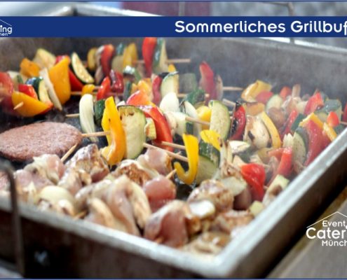 Sommerliches Grillbuffet Catering Straubing