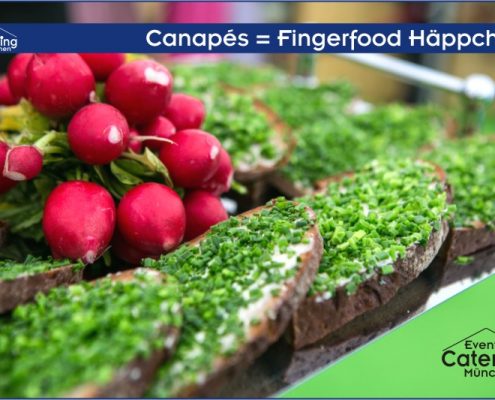 Canapés Fingerfood Häppchen von Catering Straubing