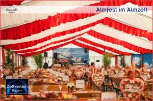 Almfest im Almzelt von Zeltverleih Straubing