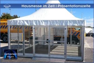 Hausmesse im Zelt Zeltverleih Straubing