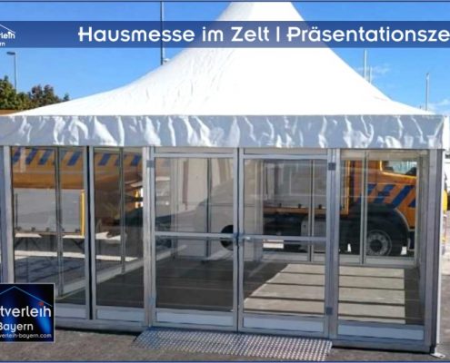 Hausmesse im Zelt Zeltverleih Straubing