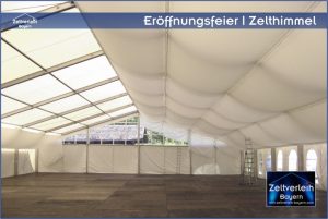 Eröffnungsfeier im Zelt Zeltverleih Straubing